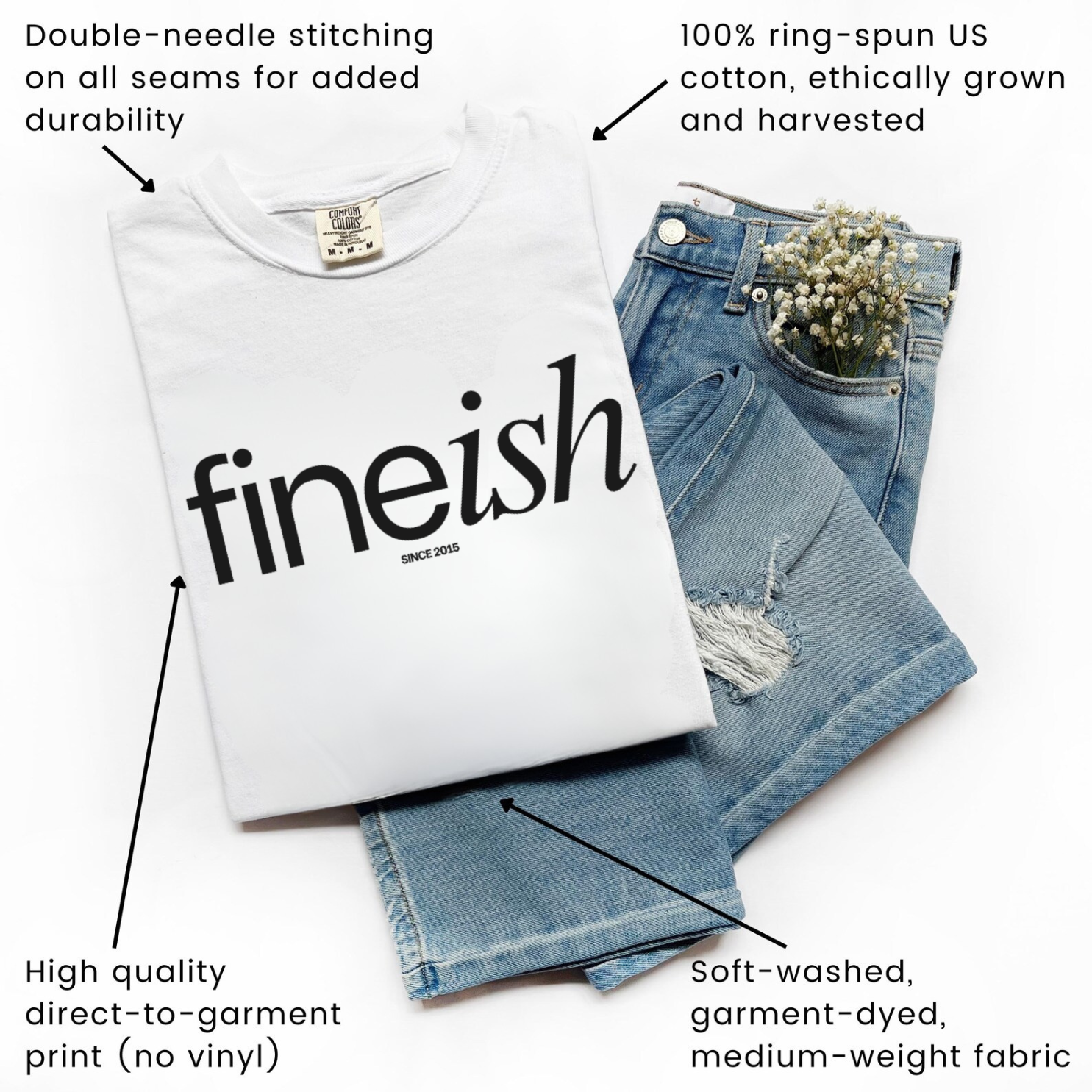 Unisex Comfort Colors garment dyed t-shirt fit guide with relaxed oversized vintage style sizing chart, soft ring spun cotton crewneck tee measurement diagram, casual streetwear blank shirt size comparison for men and women, preshrunk heavyweight cotton Comfort Colors sizing reference, accurate width and length measurements for online shopping, everyday graphic tee fit help, boutique apparel size guide USA, Comfort Colors 1717 size chart, unisex relaxed fit shirt sizing information for printing and retail l